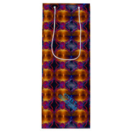 Sacola Para Vinho Borboleta Rusty