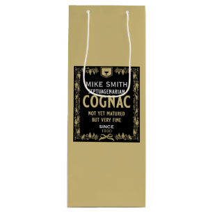 Sacola Para Vinho Brandy Lover Septuagenarian Birthday