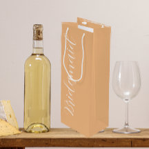 Bridesmaid de Casamento de Script Estilizado Peach