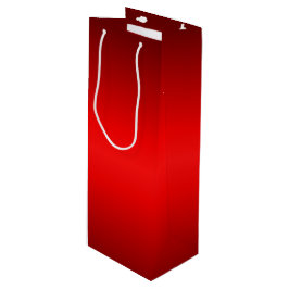 Sacola Para Vinho Brilho Vermelho