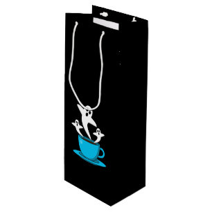 Sacola Para Vinho Café fumante fantasma