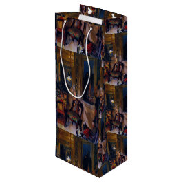 Sacola Para Vinho Carl Larsson Vintage O Canto Dos Brinquedos