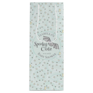 Sacola Para Vinho Chá de fraldas de outubro Bonito de Spooky Mint