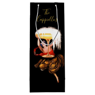 Sacola Para Vinho Champagne Toast Wine Gift Bag