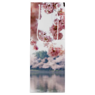 Sacola Para Vinho Cherry Blossoms
