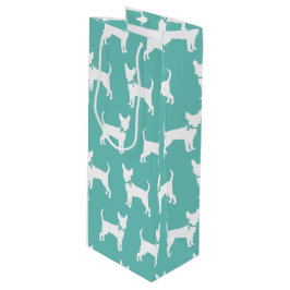 Sacola Para Vinho Chihuahua Dog Puppy Wine Gift Bag