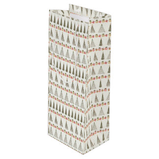 Sacola Para Vinho Christmas Wine Gift Bag