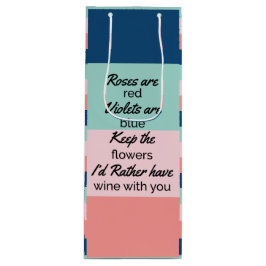 Sacola Para Vinho Citação Encantada