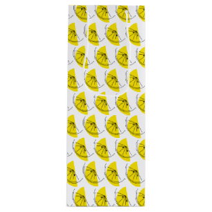 Sacola Para Vinho Citrus Lemon Vinho de saco de prenda múltiplo