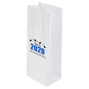 Sacola Para Vinho Classe De Saco De Presente De Graduação 2020 (Bo