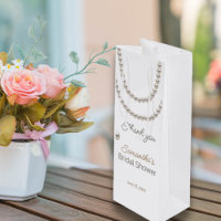 Colar de Pérola Elegante Presente de Chá de Noiva