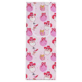 Sacola Para Vinho Coquette Disco Cowboy Santa