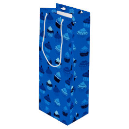 Sacola Para Vinho Cupcakes de mirtilo