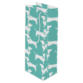 Sacola Para Vinho Dachshund Wiener Cachorro Cachorro Puppy Vinho Pre