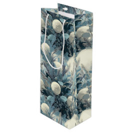 Sacola Para Vinho Deco Yuletide | Botânicos de Inverno Natal