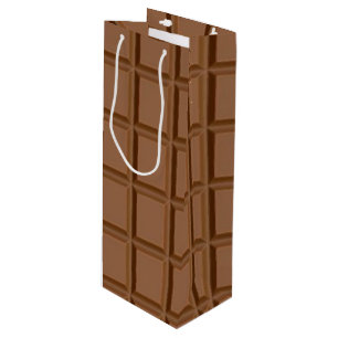 Sacola Para Vinho Delícia de borda de chocolate