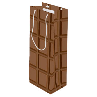 Sacola Para Vinho Delícia de borda de chocolate