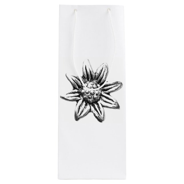 SACOLA PARA VINHO DESIGN DE ESTILO DE GIFT GIFT DE NATAL (Frente)