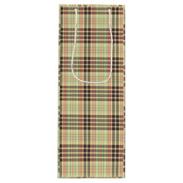 Sacola Para Vinho Design de xadrez clássica