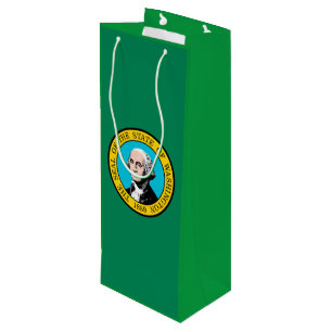 Sacola Para Vinho Design do Estado de Washington