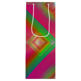 Sacola Para Vinho Design geométrico