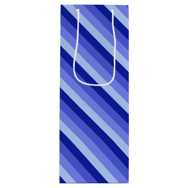 Sacola Para Vinho Dias Azuis (Frente)