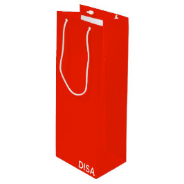 Sacola Para Vinho Disa Red Color name