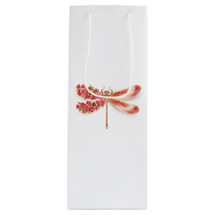 Sacola Para Vinho Dragonfly com joalheria sakura