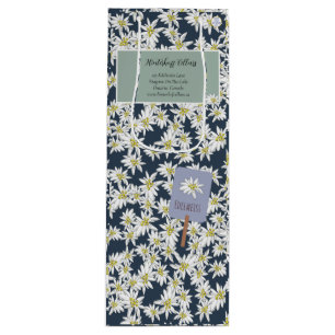 Sacola Para Vinho Edelweiss Elegant Elegant Vineyard Boutique, Desen