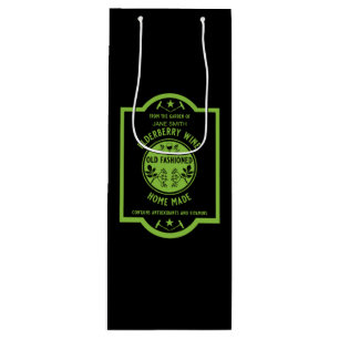 Sacola Para Vinho Elderberry casada personalizada