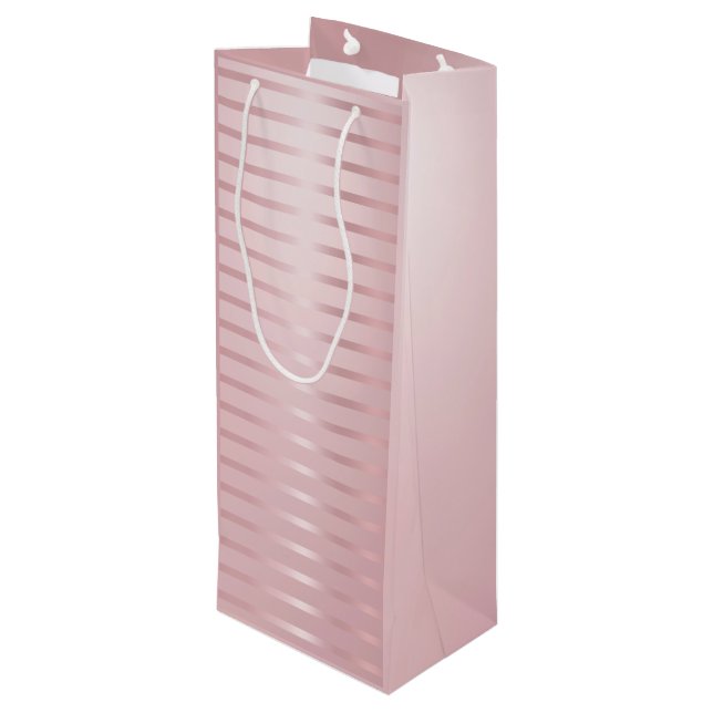 Sacola Para Vinho Elegante de tendências de glamor de Modelo moderno (Verso inclinado)