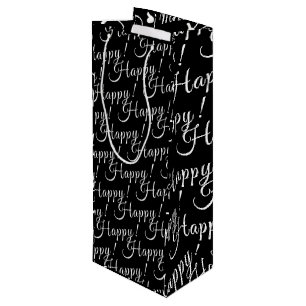 Sacola Para Vinho elegante HAPPY!