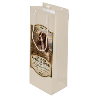 Sacola Para Vinho English Springer Spaniel