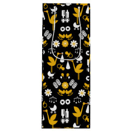 Sacola Para Vinho Entrega de Palavras Não-Gênero Gêmeas