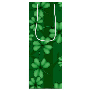 SACOLA PARA VINHO ESCASSOS VERDES IRLANDESES