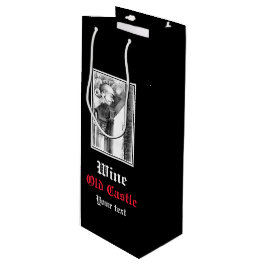 Sacola Para Vinho Escultura de Arte Lápis do Castelo