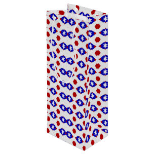 Sacola Para Vinho EUA Flag-Teabag Folding S1-WINE GIFT BAG