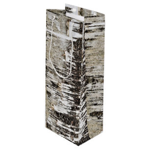 Sacola Para Vinho Fechamento da Árvore de Birch