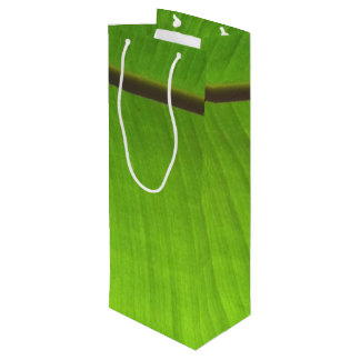 Sacola Para Vinho Fecho de Banana Leaf