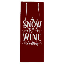 Sacola Para Vinho Feriado de inverno