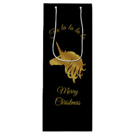 Sacola Para Vinho Feriado Magical Unicorn