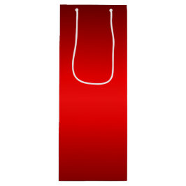 Sacola Para Vinho Feriado vermelho brilhante