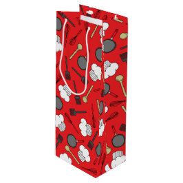 Sacola Para Vinho Festa de primeiro aniversario de Cozinhar de Chef