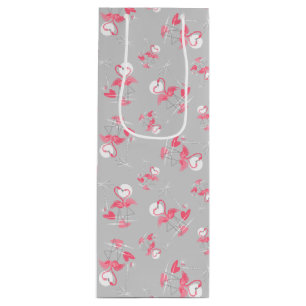 Sacola Para Vinho Flamingo Love Vinho Múltiplo