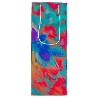 Sacola Para Vinho flor Movimento Vinho Presente Saco