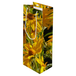 Sacola Para Vinho Flores en mi hierbas " flores em minhas ervas dani