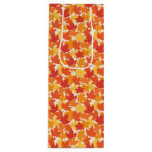 Folhas de outono caem em cores