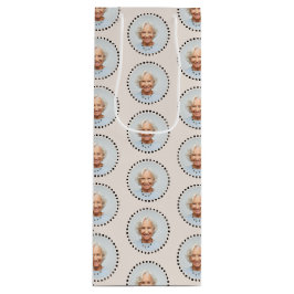 Sacola Para Vinho FOTO DE BOLINHAS | Personalização Simples Engraçad