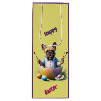 Sacola Para Vinho Französische Bulldogge Ei Ostern French Bulldog