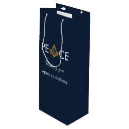 Sacola Para Vinho Freemason Masonic Mason Freemason Christmas